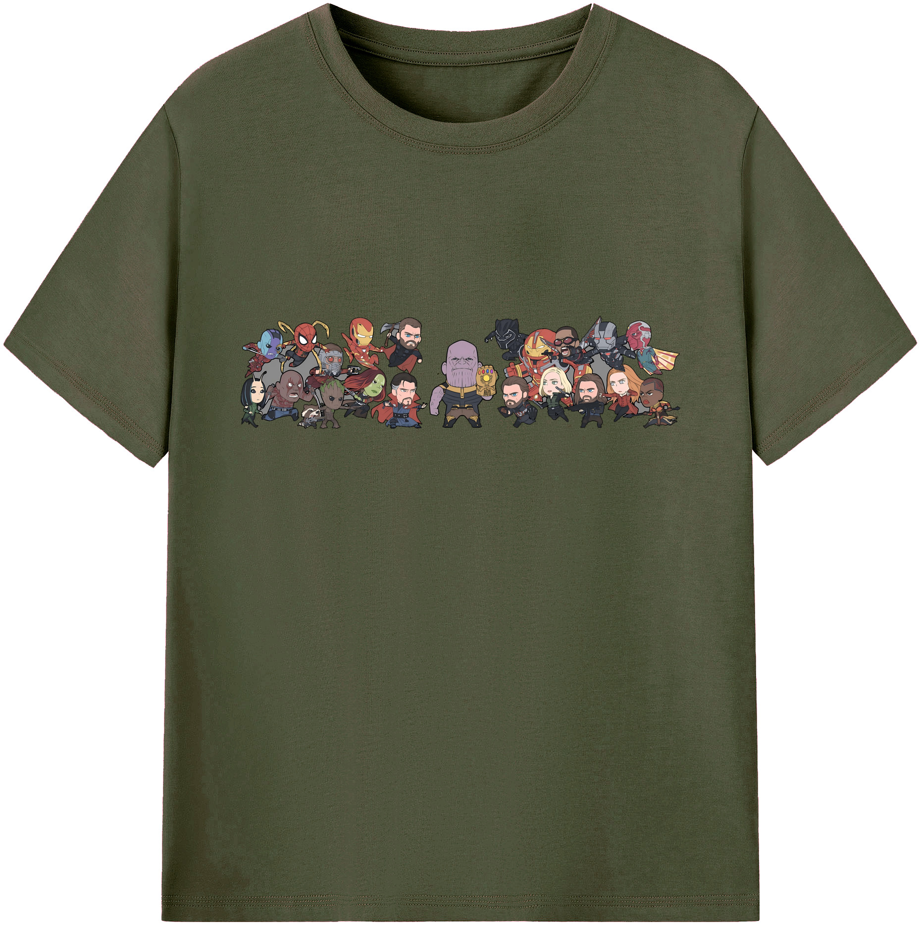 （画像用） アベンジャーズ The Avengers 綿100％ メンズ半袖Tシャツ｜肌触りやわらか＆通気性